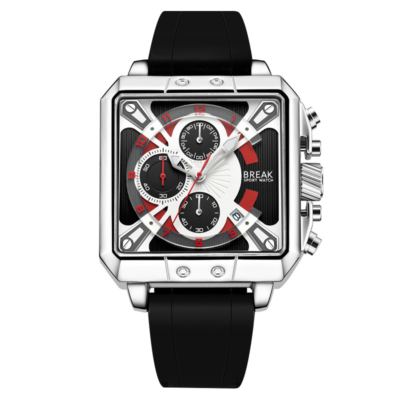 New Luxury Top Brand Chronogra - Luxury Watch Rubber Strap ulasan dan harga