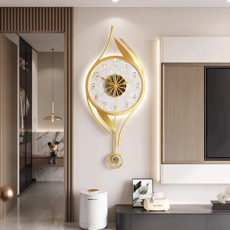 Art Mural Wall Clocks Led Mode - Luxury Watch Wall Clock ulasan dan harga