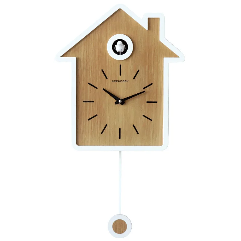 Modern Cuckoo Clock Pendulum W - Luxury Watch Wall Clock ulasan dan harga