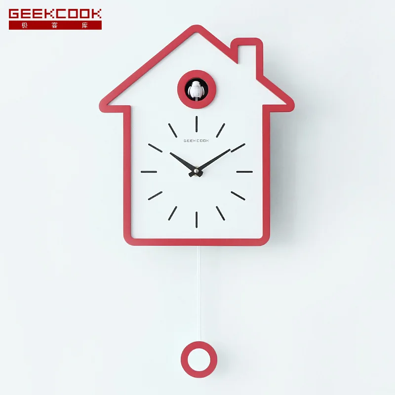 Modern Cuckoo Clock Pendulum W - Luxury Watch Wall Clock ulasan dan harga