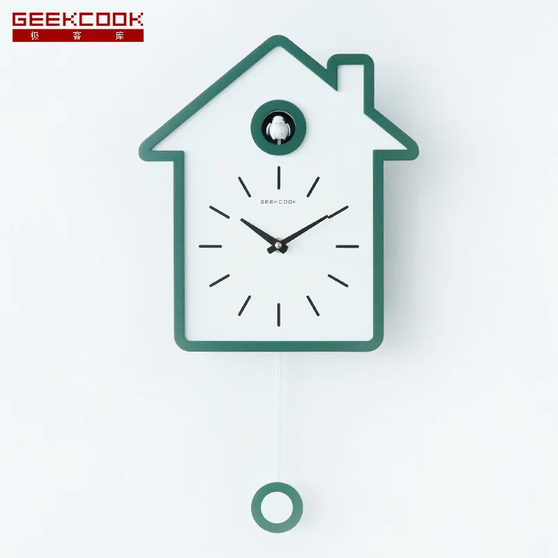 Modern Cuckoo Clock Pendulum W - Luxury Watch Wall Clock ulasan dan harga