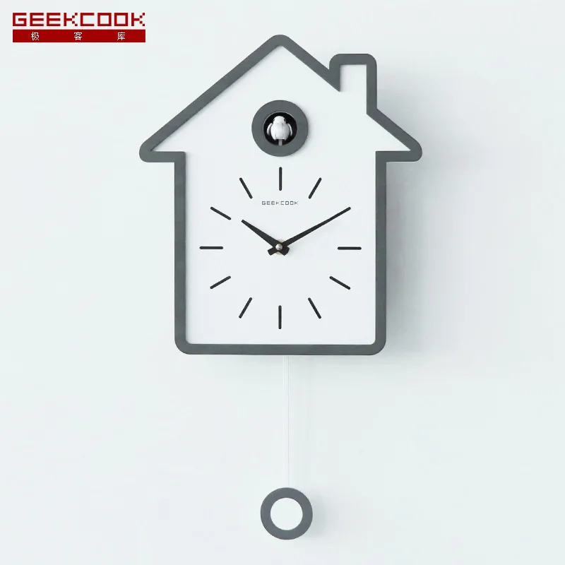 Modern Cuckoo Clock Pendulum W - Luxury Watch Wall Clock ulasan dan harga