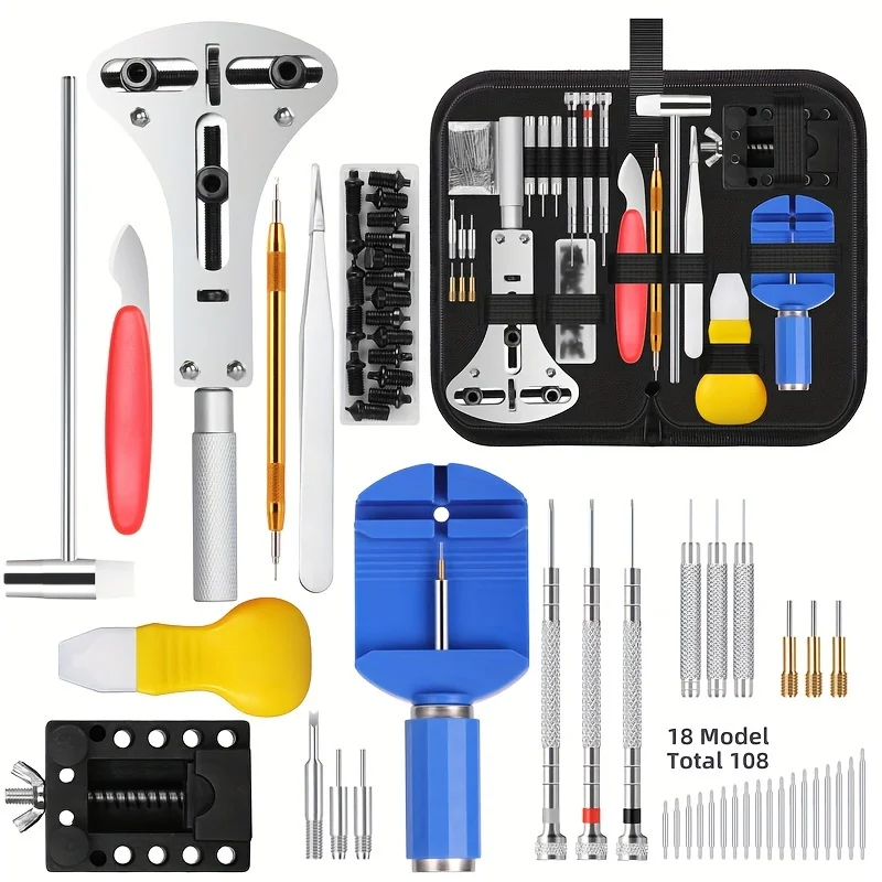 147pcs/set Watchmaker Watch Re - Luxury Watch Cleaning Kit ulasan dan harga