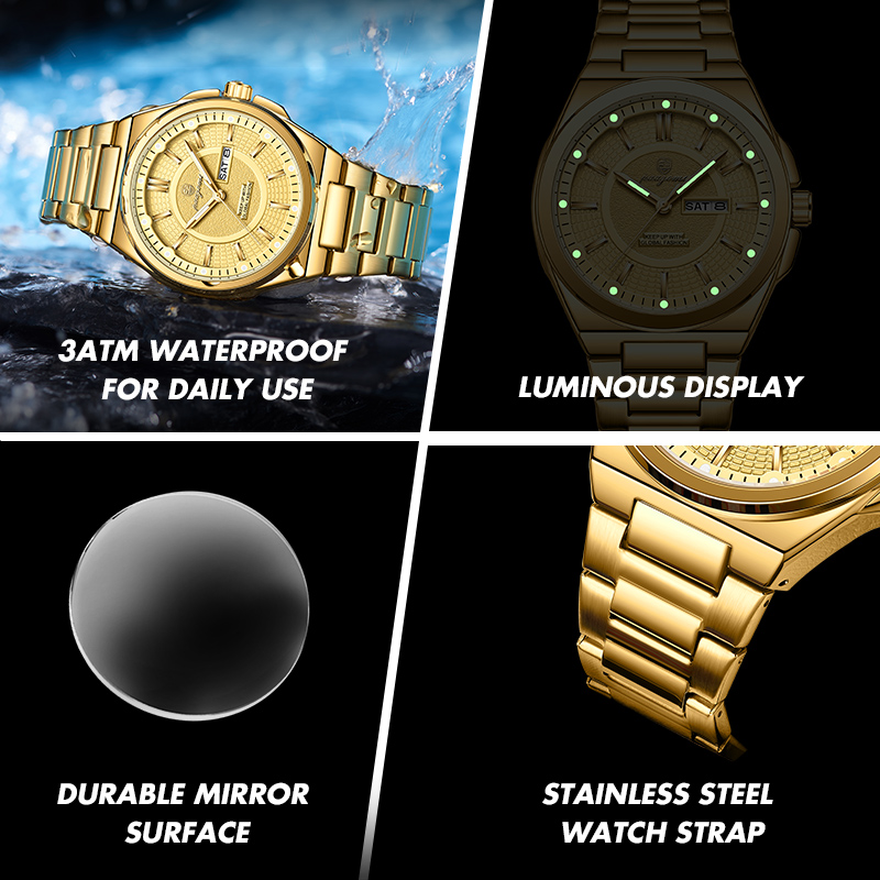 PAAZOMU Original Brand Men Qua - Luxury Watch Magazine ulasan dan harga