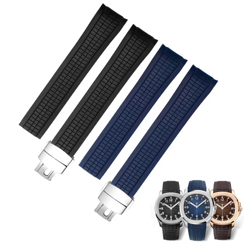 Soft Rubber Watch Band Aquanau - Patek Philippe Watch Aquanaut ulasan dan harga