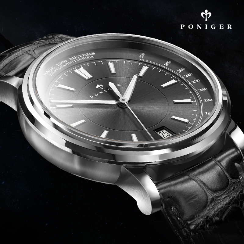 Switzerland PONIGER Men's Japa - Luxury Watch Japan Brand ulasan dan harga