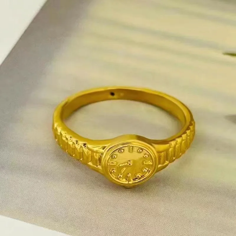 Briex Jewelry Real 18K Gold Ri - Luxury Watch Service ulasan dan harga
