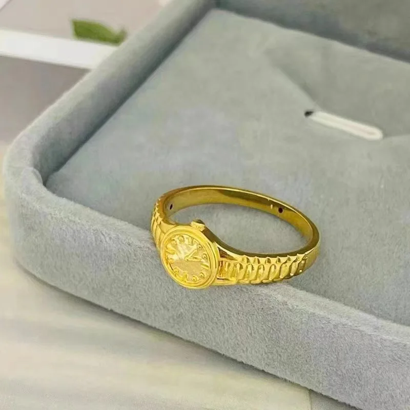 Briex Jewelry Real 18K Gold Ri - Luxury Watch Service ulasan dan harga