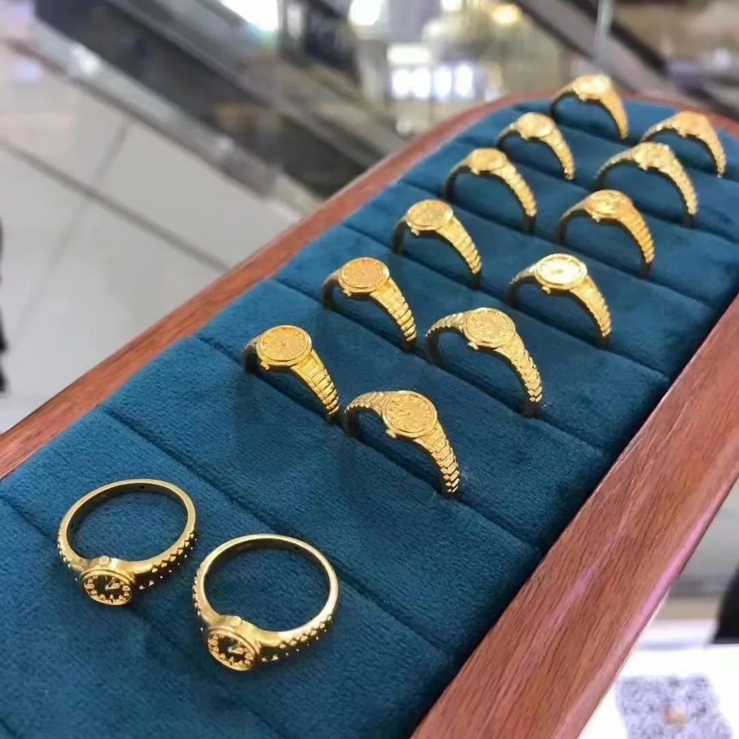 Briex Jewelry Real 18K Gold Ri - Luxury Watch Service ulasan dan harga
