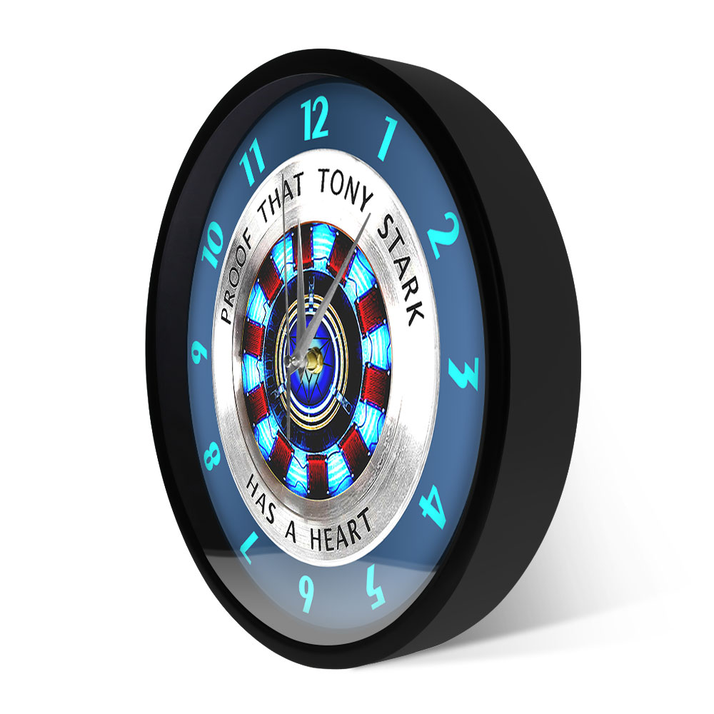 Proof That Tony Stark Has A He - Luxury Watch Wall Clock ulasan dan harga