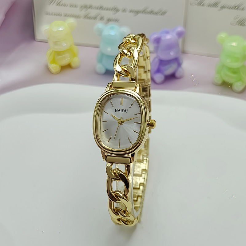 Fashion Women Oval Dial Quartz - Luxury Watch Brand For Women ulasan dan harga