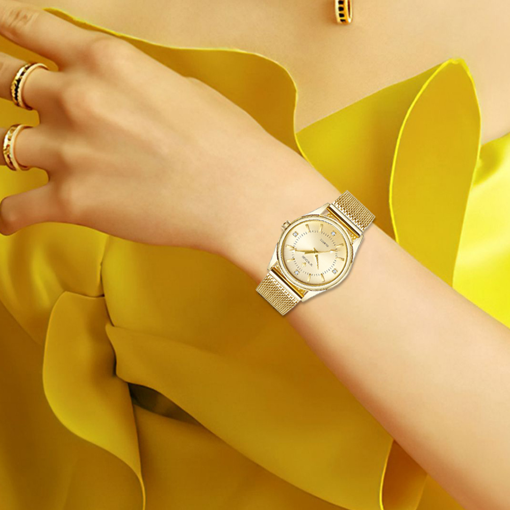 WWOOR Luxury Brand Dress Gold  - Luxury Watch Brand For Women ulasan dan harga