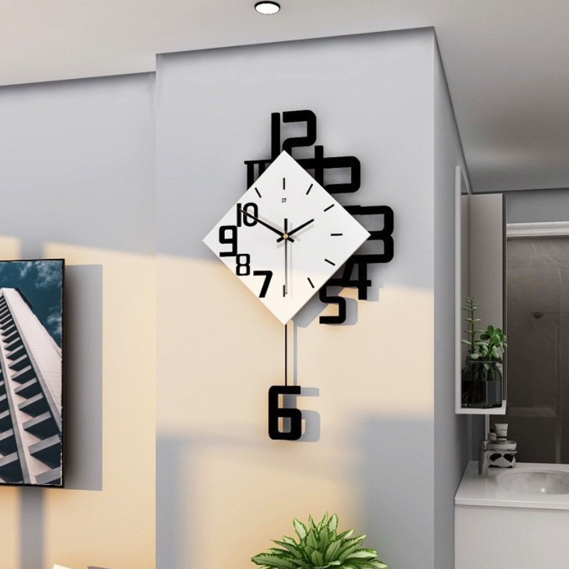 Luxury Wall Clock Living Room  - Luxury Watch Wall Clock ulasan dan harga