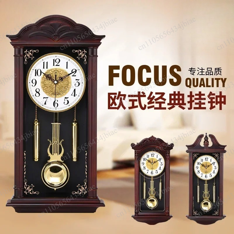 Silent Swing Wall Watches Vint - Luxury Watch Wall Clock ulasan dan harga