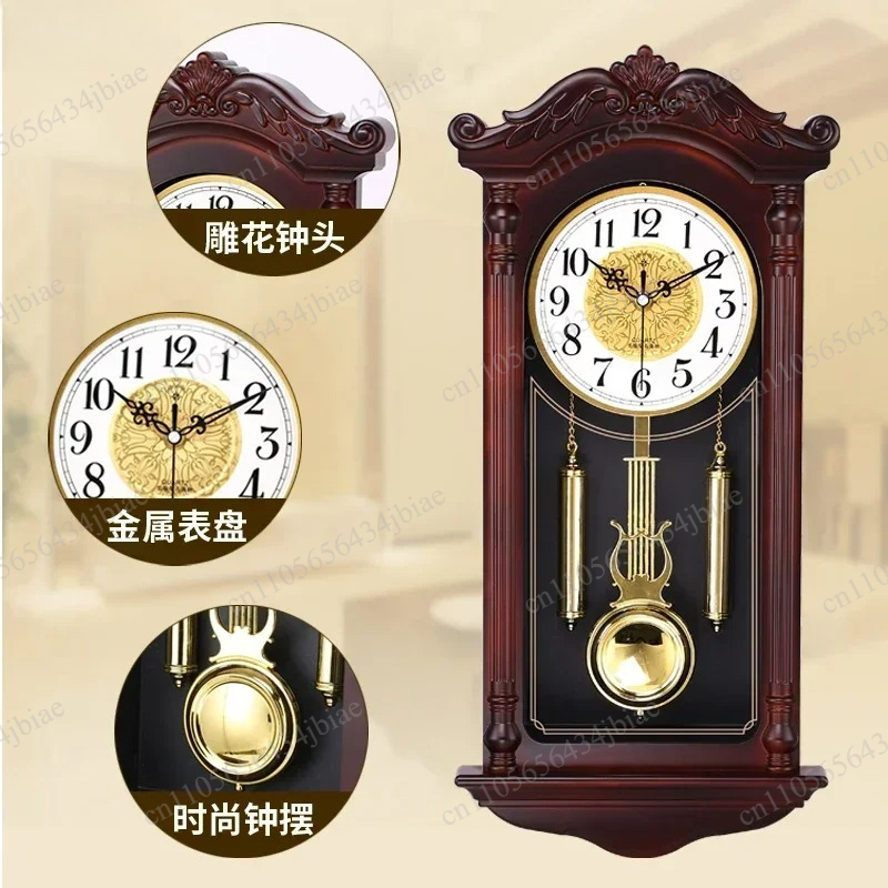 Silent Swing Wall Watches Vint - Luxury Watch Wall Clock ulasan dan harga